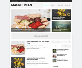 Masrohman.com(Masrohman) Screenshot