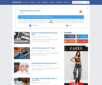 Masrudin.com(Membahas Tutorial Ngeblog) Screenshot
