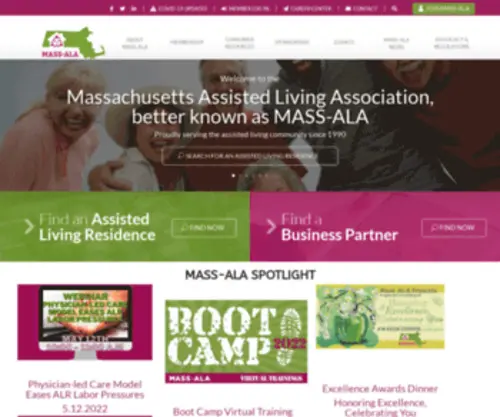 Mass-ALA.org(Mass ALA) Screenshot