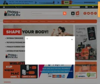 Mass-Zone.eu(Odżywki i suplementy diety) Screenshot