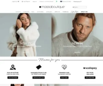 Massaboutique.es(Massaboutique.com la boutique online de ropa) Screenshot