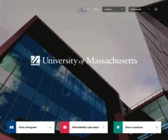 Massachusetts.edu(College Education) Screenshot