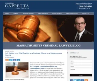 Massachusettscriminallawyer-Blog.com(Published by Framingham Criminal Defense Attorney) Screenshot