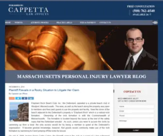 Massachusettspersonalinjurylawyer-Blog.com(Massachusettspersonalinjurylawyer Blog) Screenshot