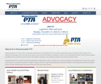 Massachusettspta.org(Every child) Screenshot