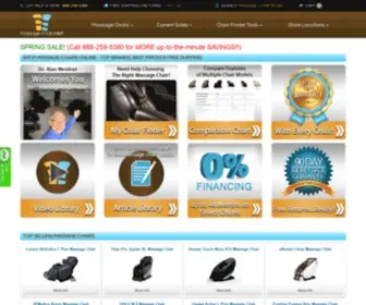 Massage-Chair-Relief.com(Massage Chairs) Screenshot