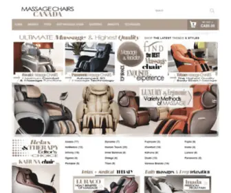 Massage-Chair.ca(Massage Chair Canada) Screenshot