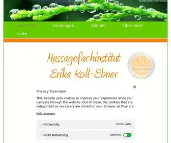 Massage-Ebner.at(Verfasser) Screenshot