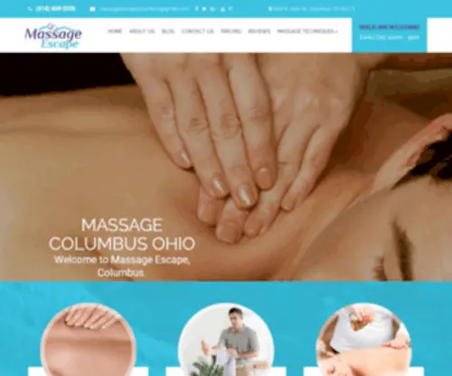 Massage-Escape.net(Massage Escape) Screenshot
