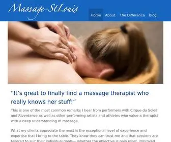 Massage-Stlouis.com(Massage-St) Screenshot