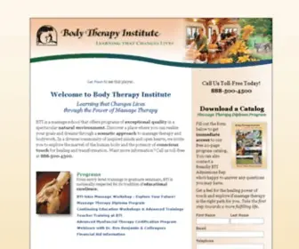 Massage.net(Massage Therapy School in North Carolina) Screenshot