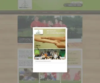 Massagecourse.com.my(Wellness Art Massage School) Screenshot
