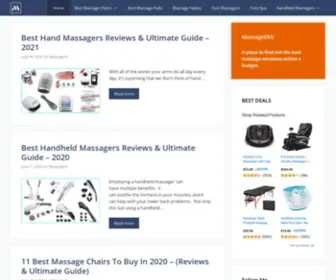 Massageers.com(A place to find the best massage solutions) Screenshot