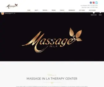 Massageinla.com(Massage in LA) Screenshot