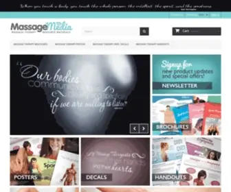 Massagemediaresources.com(Massage Media) Screenshot