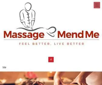 Massagemendmect.com(Massage Mend Me in Brookfield) Screenshot