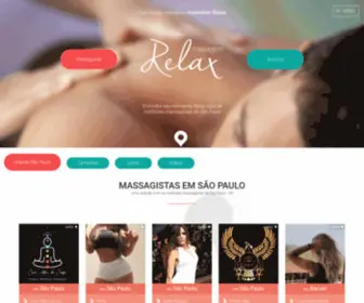 Massagemrelaxsp.com.br(As melhores massagistas de São Paulo) Screenshot