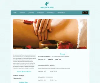 Massageprova.com(Massage Pro) Screenshot