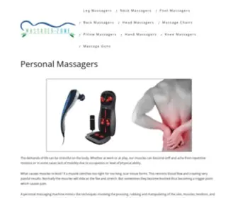 Massagerzone.com(Massager Zone) Screenshot