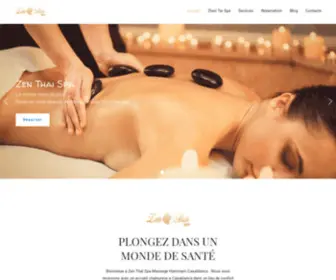 Massagescasablanca.com(Massage Casablanca Maroc) Screenshot