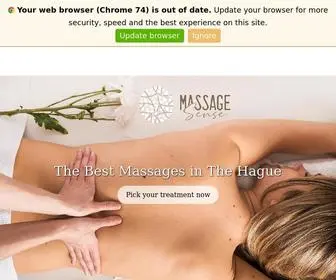 Massagesense.nl(Massage Sense) Screenshot