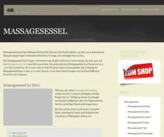 Massagesessel-1.de(Massagesessel Welt) Screenshot