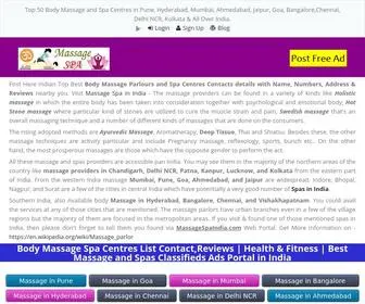 Massagespaindia.com(Body Massage Spa Near Me Centres) Screenshot
