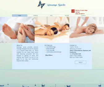 Massagesprite.com(HOME) Screenshot