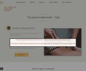 Massageteam2.net(Massageteam2) Screenshot