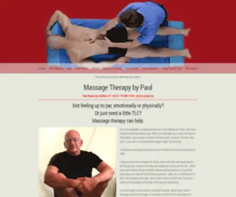 Massagetherapybypaul.com(Massagetherapybypaul) Screenshot