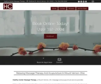 Massagetherapymountvernon.com(Massage Therapy Mount Vernon Ohio) Screenshot