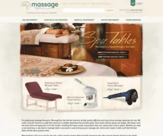 Massagetools.com(Professional Massage/Physical Therapy Tools & Equipment) Screenshot