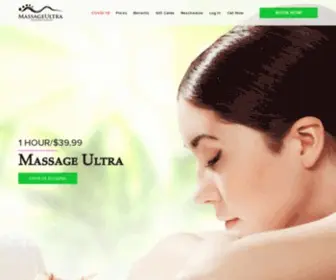 Massageultra.com(Massage Ultra) Screenshot