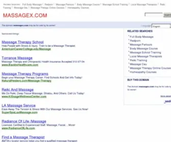 Massagex.com(Massagex) Screenshot