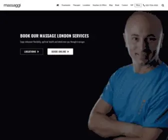 Massaggi.co.uk(Sports Massage) Screenshot