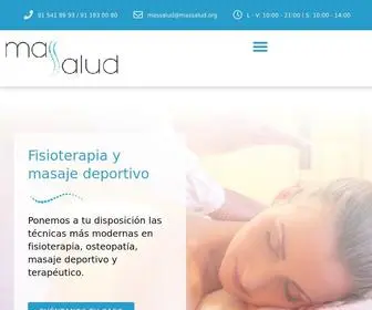 Massalud.org(Mas Salud) Screenshot