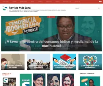 Massanarevista.com(Revista Más Sana) Screenshot