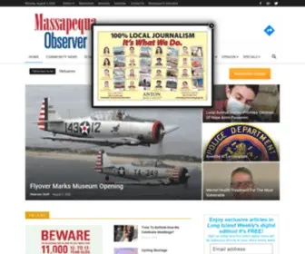 Massapequaobserver.com(Massapequa Observer) Screenshot