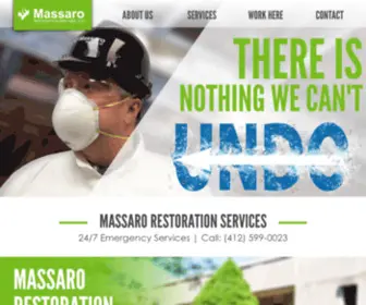 Massarorestoration.com(Massaro Restoration Services) Screenshot