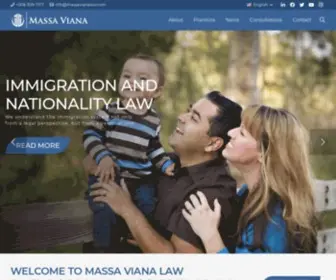 Massavianalaw.com(Massa Viana Law) Screenshot