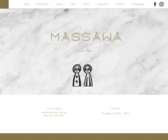 Massawanyc.com(Massawa) Screenshot