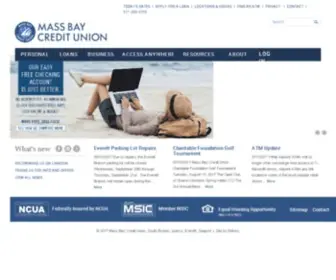 Massbaycu.org(Credit Union) Screenshot