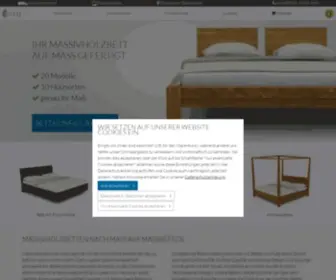 Massbett.de(Maßanfertigung) Screenshot