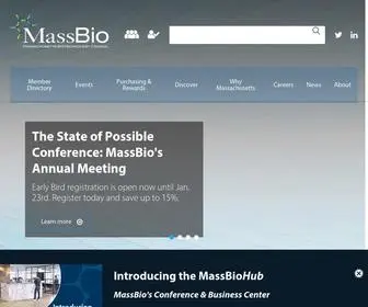 Massbio.org(MassBio’s mission) Screenshot