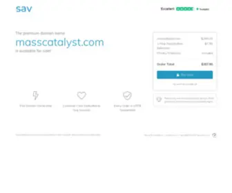 Masscatalyst.com(The premium domain name) Screenshot