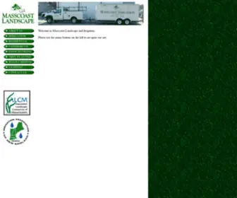 Masscoastlandscape.com(Masscoast Landscape and Irrigation) Screenshot