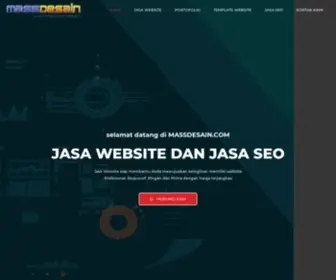 Massdesain.com(Jasa Website Murah dan Jasa SEO Bergaransi di Malang) Screenshot