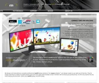 Massedi.com(The True multiDisplay Technology Innovators) Screenshot