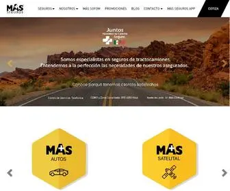 Masseguros.com(MÁS SEGUROS) Screenshot