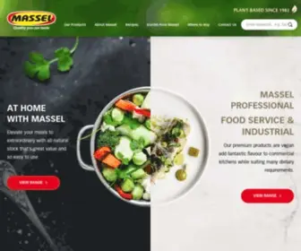 Massel.com.au(Vegan & Gluten) Screenshot